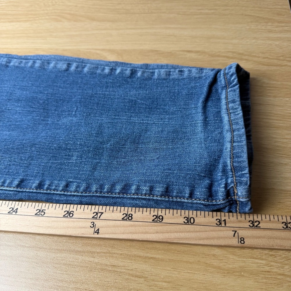 Zana Di Womens Distressed Mid Rise Jeans Size 18 (36x31) Stretch Rockin Denim - Picture 8 of 12
